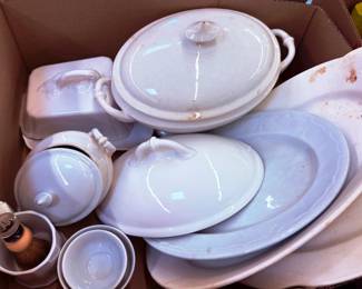 China Covered Bowls and Platters