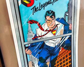 50th Birthday of Superman Double Sided Poster