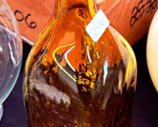 Artisian Glass Bottle