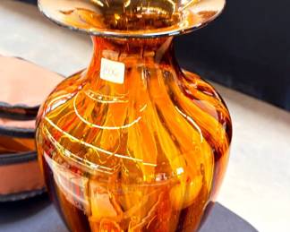 Hand Crafted Glass Vase