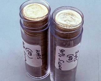 100 Silver Roosevelt Dimes