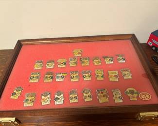 25 years of Superbowl Pins
