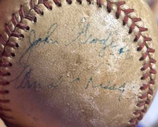 1951 Winston Salem Cardinals Team Signed Baseball