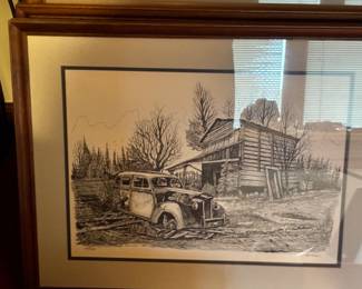Bill Wall - Signed, Numbered and Framed Print