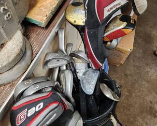Ping Eye 2 Irons - Ping Eye 3 Woods - Ping G5 460CC Driver - Ping G20 Rescue Wood