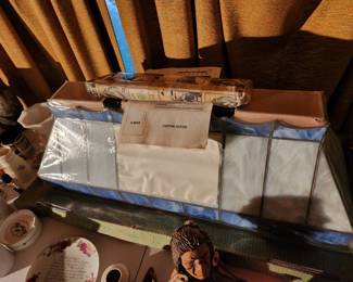 Brand new Dakota Stained Glass Pool Table Light