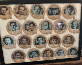 Vintage PET Ice Cream Celebrity lids