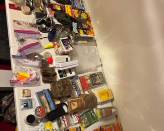 Fishing and hunting items