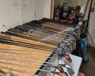 Tons of Golf Clubs