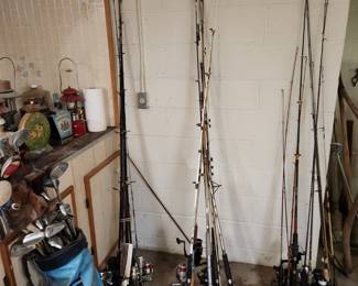 Fishing Poles - Fresh and Salt Water