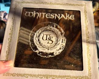 Vintage Whitesnake Carnival mirror