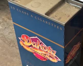Dakota Cigarettes Ashtray display