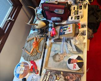 Fishing items, collectables and more