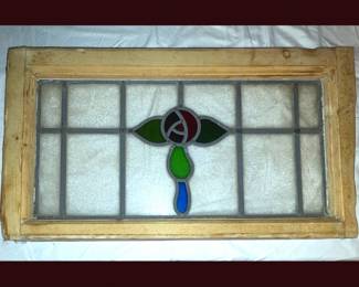 Antique Stained Glass Window
