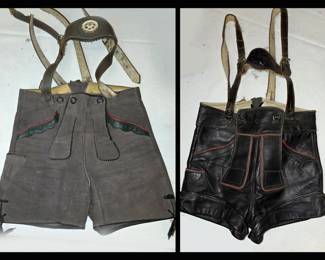 Vintage Little Boys Lederhosen There are 3 altogether