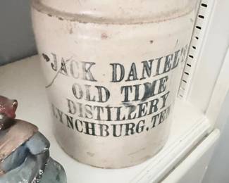 Jack Daniel's Old Time Distillery Lynchburg stoneware crock