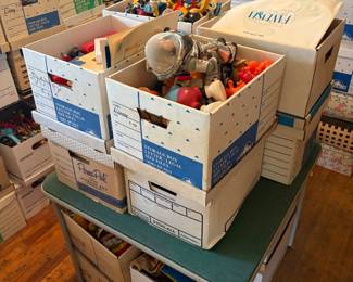 Disney Collectibles - over 150 boxes in this room
