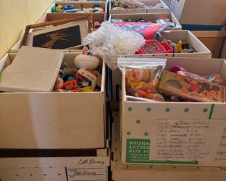Disney Collectibles - over 150 boxes in this room