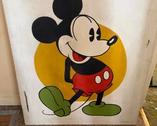 Large Mickey Mouse Artwork