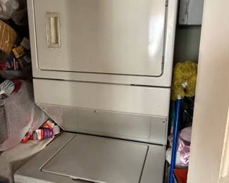 Washer and Dryer - Stacked