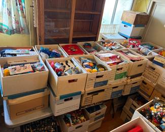 Disney Collectibles - over 150 boxes in this room