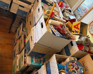 Disney Collectibles - over 150 boxes in this room