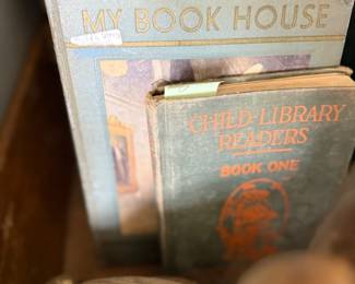 Antique children's books, My Book House readers