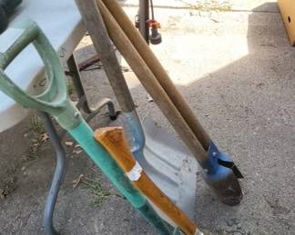 Post Hole Digger and Tools
