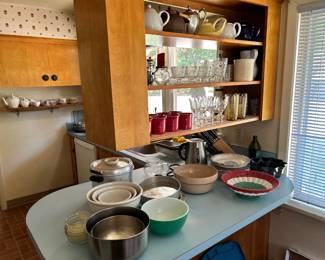 Kitchenware, Teapots and Glasses