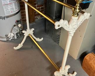 Brass Towel & Linen Rack