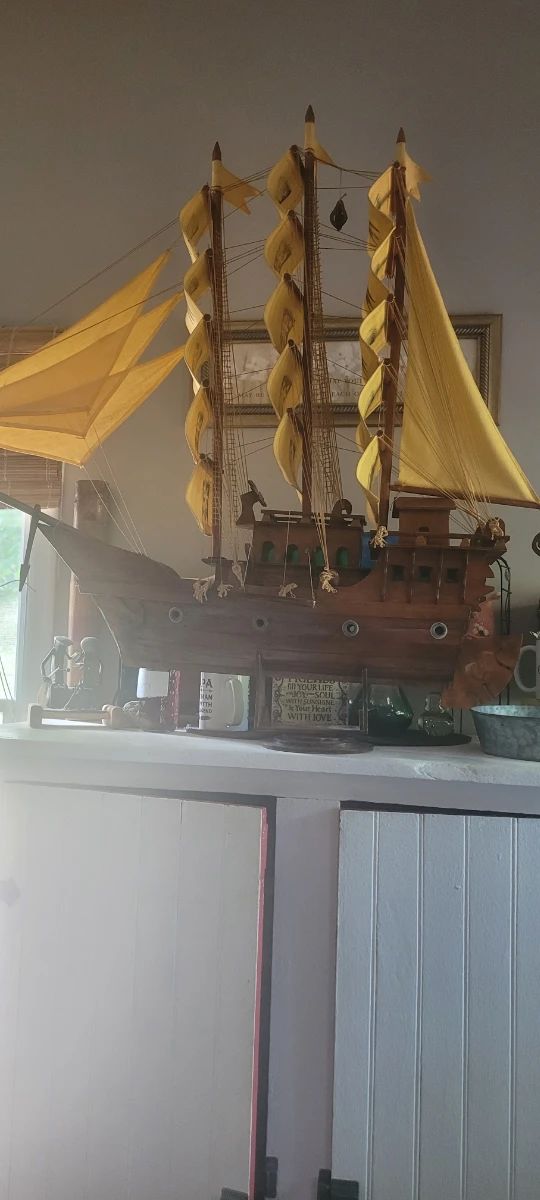 Wooden Chinese ship