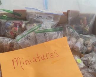 Assorted miniatures