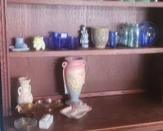 Assorted colored items