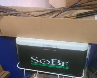 Sobe cooler and stand brand new
