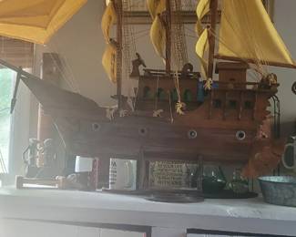 Wooden Chinese ship