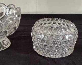 Vintage Glass Dish Bowls
