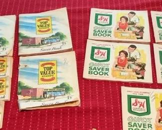 1966 Top Value SH Green Stamps Saver Books