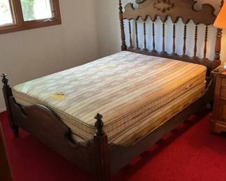 Wood Spindle Headboard