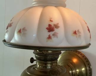 Electrified Wall Hanging Gone With The Wind Style Lamp