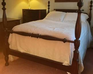 Antique Four Post Bed