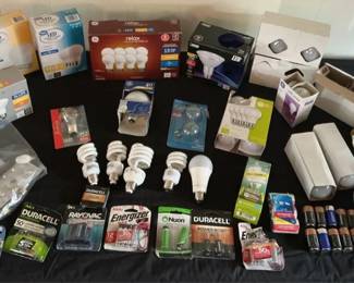 Light Bulbs Batteries