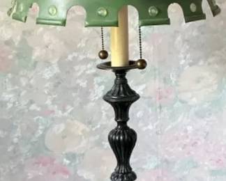 Bouillotte Toleware Lamp