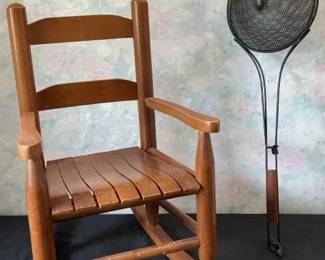 Popcorn Popper Dixie Seating Co. Childs Rocker