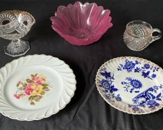 Pink Indiana Glass, US Glass, China, More