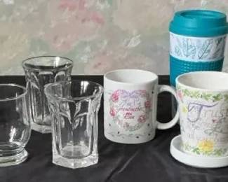 Beverage Glasses Mugs