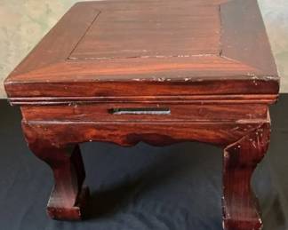 Chinese Hongmu Footstool
