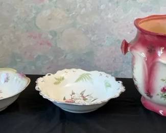 Rosenthal, J. Bavaria Bowls Crown Logo Pot