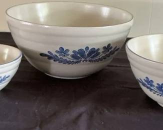 Yorktowne Pfaltzgraff Mixing Bowls