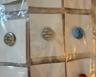 Vintage Political Buttons