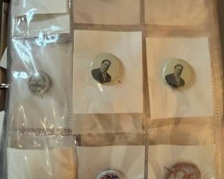 Vintage Political Buttons